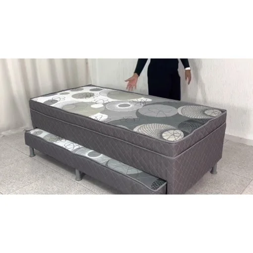 Bicama Box Platinum Solteiro Ortopédica Sonoflet 88x188x58cm