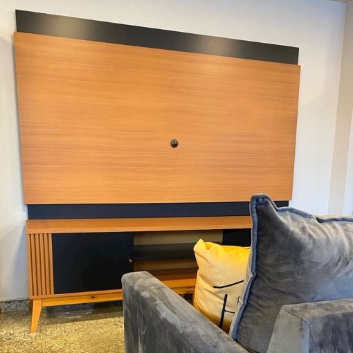 Rack com Painel Legacy para Tv até 65 Polegadas EDN Móveis
