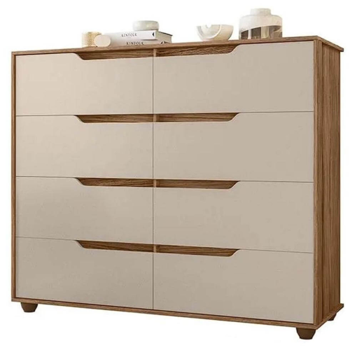 Cômoda Doble 8 Gavetas Albatroz