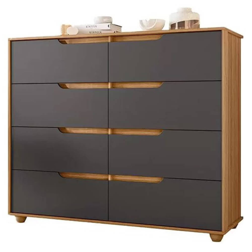 Cômoda Doble 8 Gavetas Albatroz