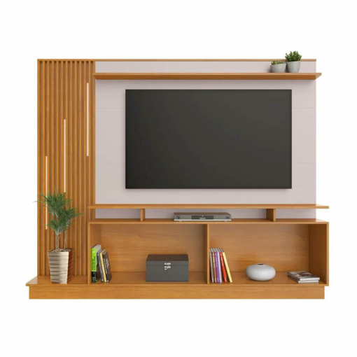Home Absoluto Estante para TV até 65 Polegadas com LED 4 Portas JCM