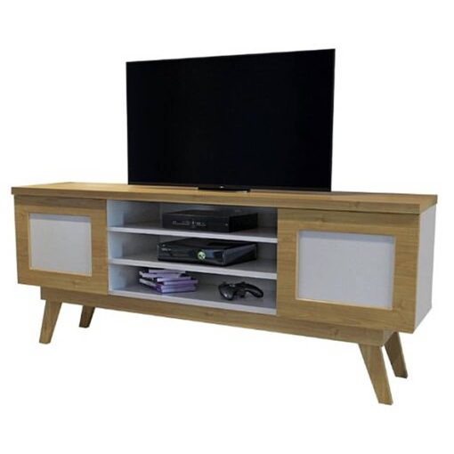 Rack Detroit para Tv até 60 Polegadas 2 Portas Valdemoveis