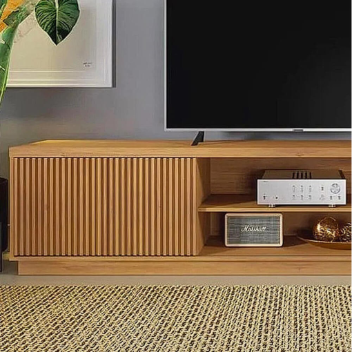 Rack Arezzo Mavaular 180cm para TV até 75 Polegadas 2 Portas