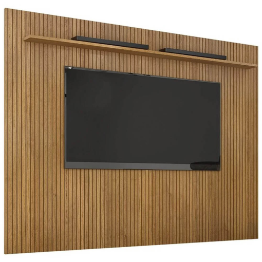 Painel Curitiba Sem Nicho 224cm para TV até 75 Polegadas Valdemoveis