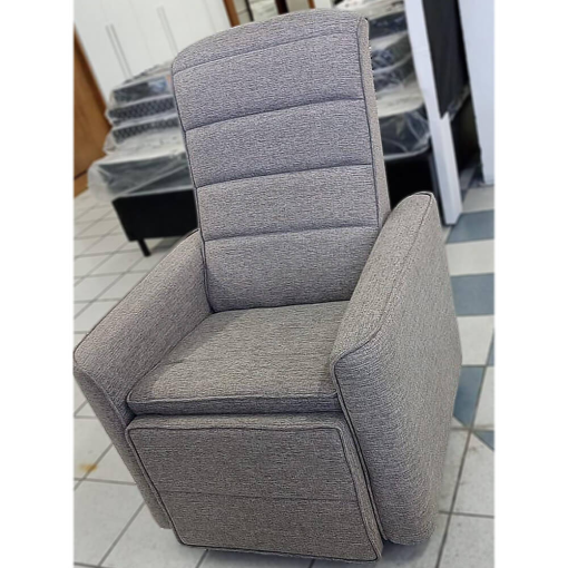Poltrona Stela em Linho Reclinável Delare