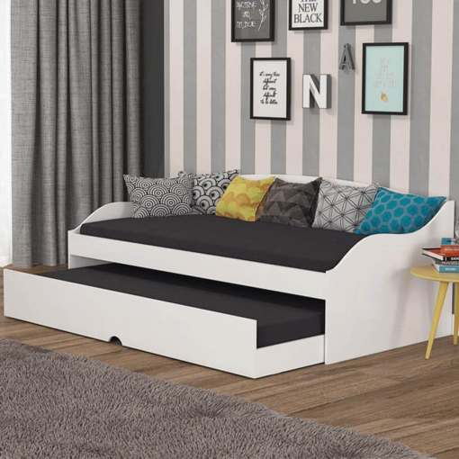 Sofá Cama Lais com Cama Auxiliar 3 Lugares