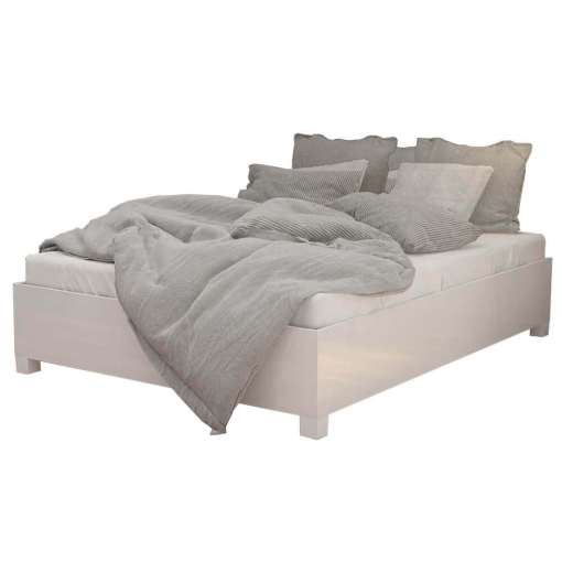 Cama Clara Casal com Estrado Reforçado Carioca