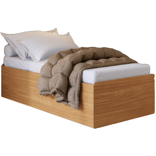 Cama Matrix 3 em 1 Solteiro com Auxiliar e Casal Tebarrot