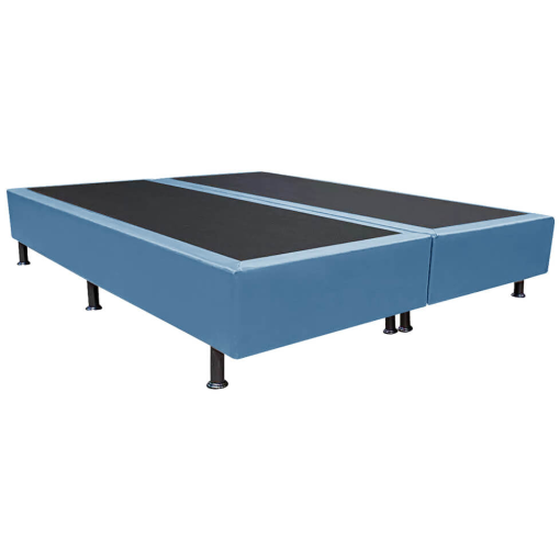 Base Box Bipartida Universal Queen em Suede 37x198x158