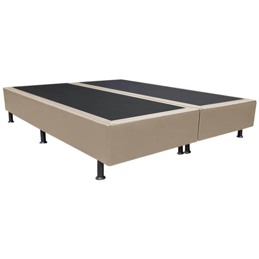 Base Box Bipartida Universal Queen em Suede 37x198x158