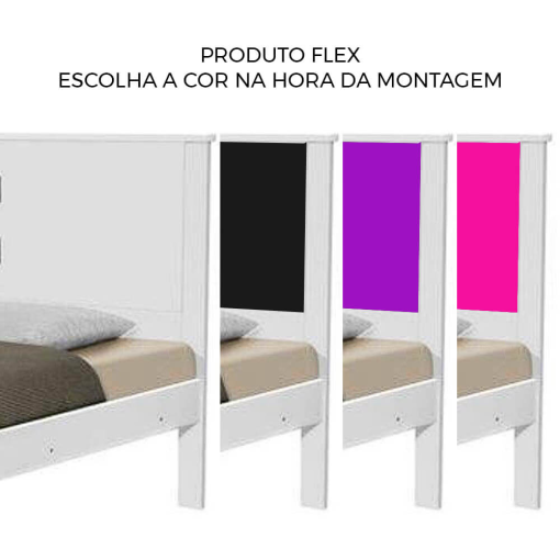 Cama Barcelona sem Cama Auxiliar Solteiro Tebarrot