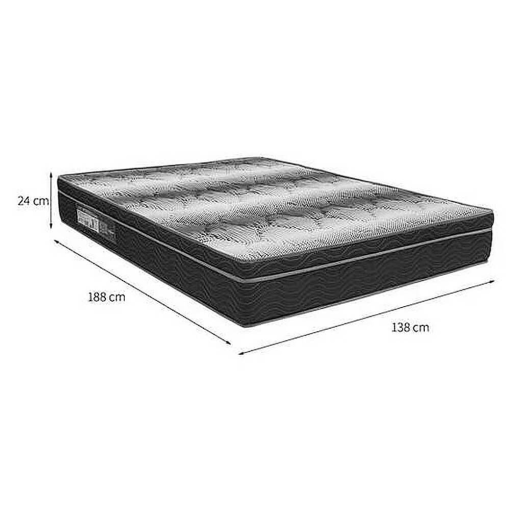 Colchão Light Ortopédico Casal 24x188x138cm Ortobom