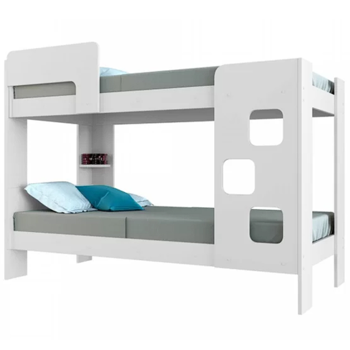Beliche Vegas para Colchão 188×88 com Prateleira Tigus