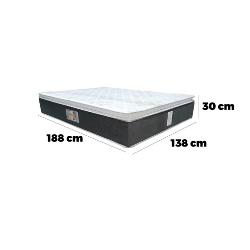 Colchão Ortomedicinal Casal 30x188x138 Ecotec