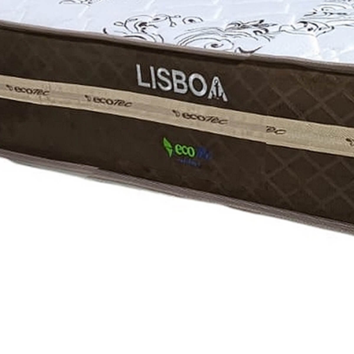 Colchão Lisboa 88×188 Solteiro Molas Ensacadas Ecotec