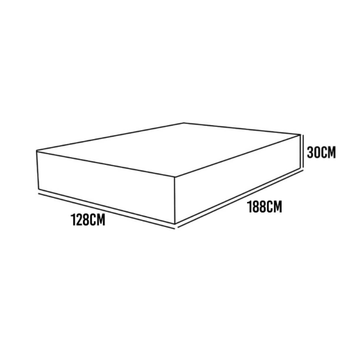 Colchão Toronto Ecotec Viúva Molas Ensacadas 30x188x128