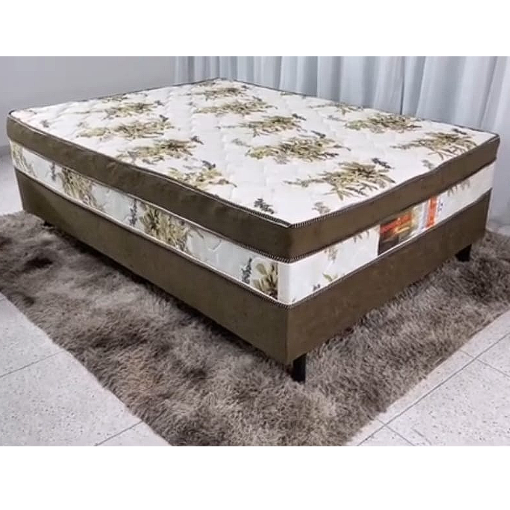 Cama Box Sonho Bom Casal Ortopédica