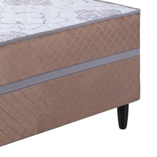 Cama Box Açucena Casal Ortopédica 138x188x47cm Ecotec