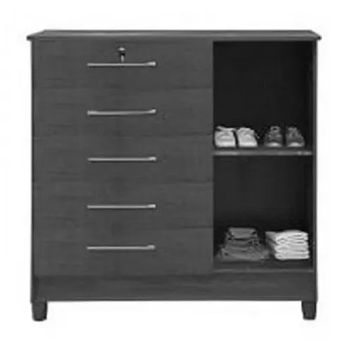 Cômoda Vitória 5 Gavetas 1 Porta Rud Rack