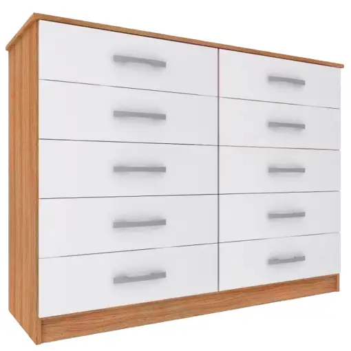 Cômoda Austin 10 Gavetas Evidência Móveis