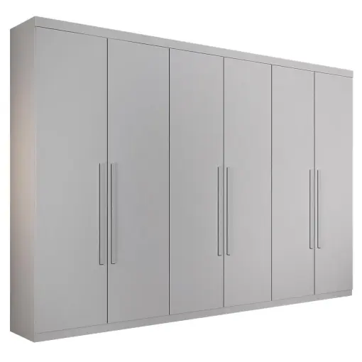 Guarda Roupa Orion Casal 6 Portas 6 Gavetas Salleto