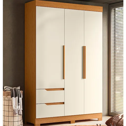 Guarda Roupa Vivace Solteiro 3 Portas 2 Gavetas Albatroz
