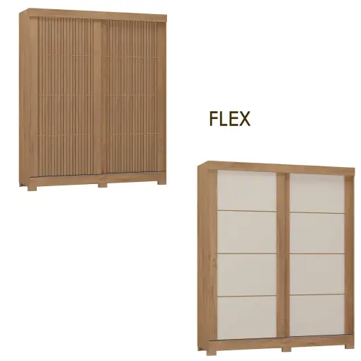 Guarda Roupa Montana Casal 2 Portas 2 Gavetas Atualle