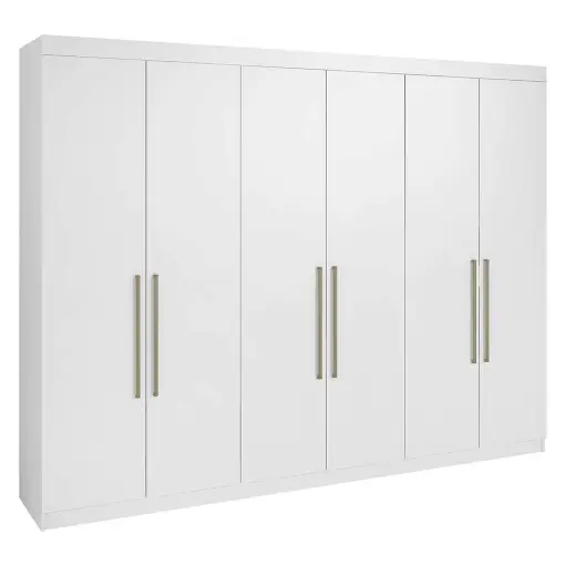 Guarda Roupa Da Vinci 6 Portas 6 Gavetas Casal D Doro