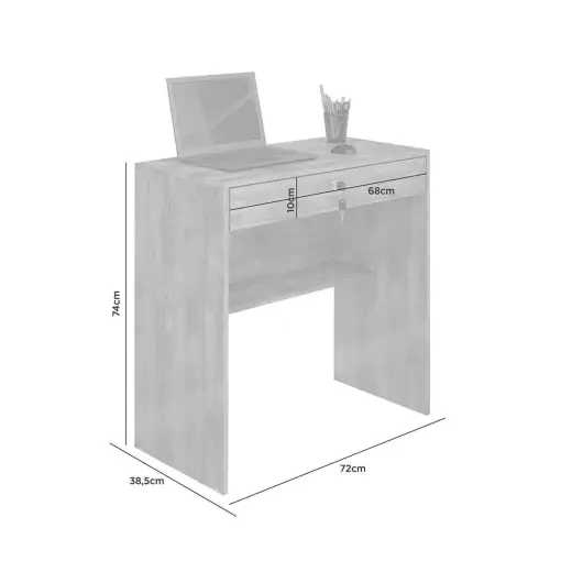 Escrivaninha Andorinha Mesa Para Notebook