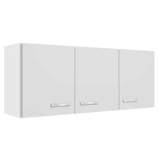 Armário Aéreo Evidencia 120cm 3 Portas Evidencia