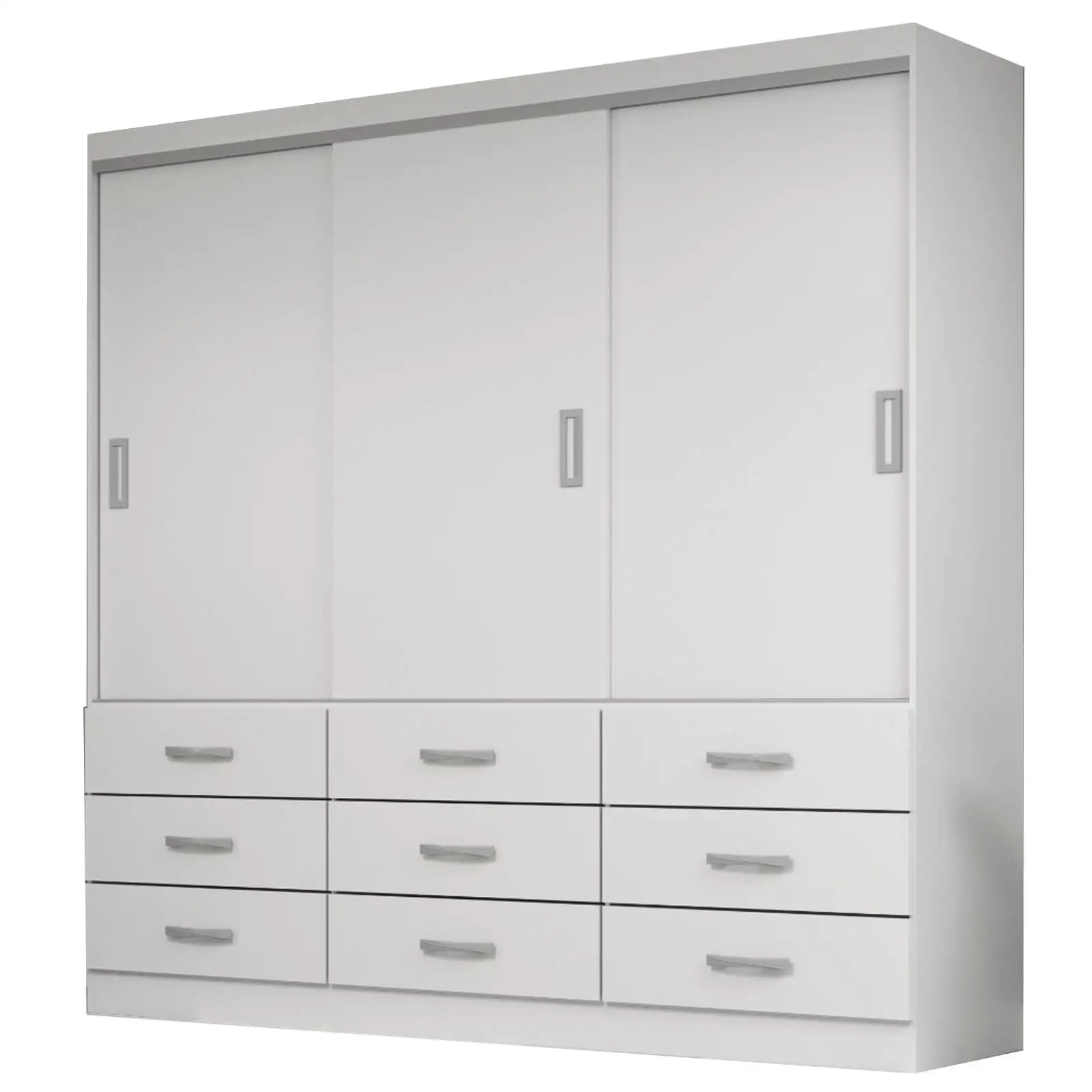 Kit Guarda Roupa Isabela + Cama Box Casal Monaco