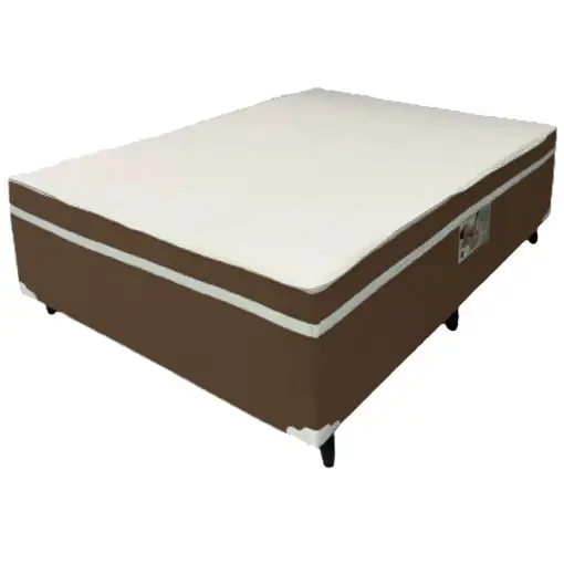 Cama Box Alto Nivel Casal com Molas Ensacadas 138x188x60cm