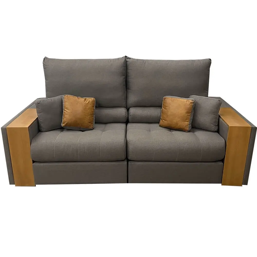 Sofá Sorrento 4 Lugares Retrátil e Reclinável Tecido Linho 230cm Innove