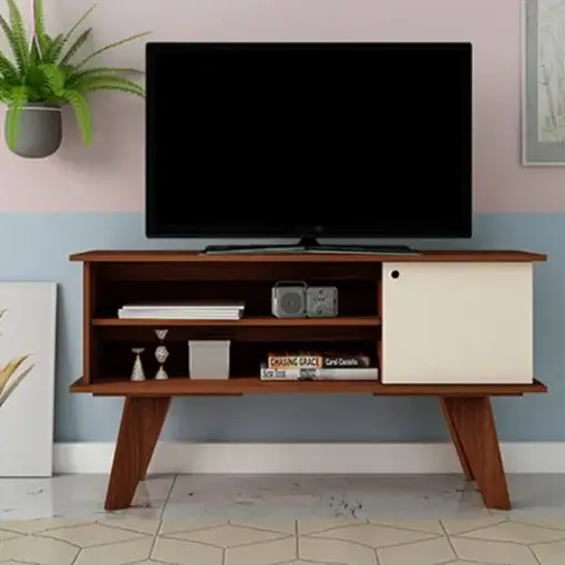 Rack Frank para TV até 50 Polegadas 1 Porta Artely