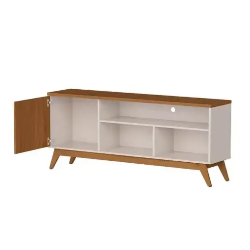 Rack Malbec Wood para TV até 55 Polegadas 1 Porta