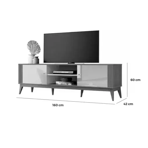 Rack Legacy 160cm para TV até 60 Polegadas EDN