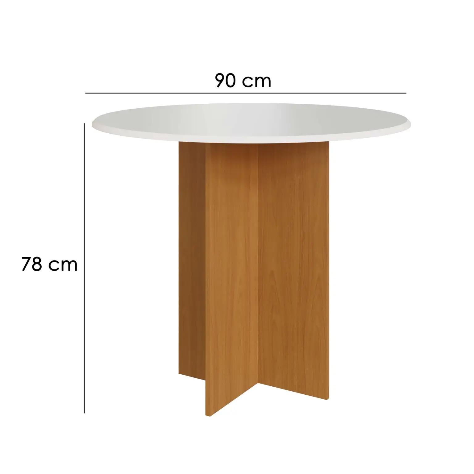 Mesa de Jantar Alice com 4 Cadeiras Indekes