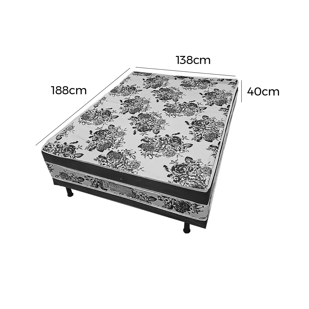 Cama Box Luxo Casal Ortopédica