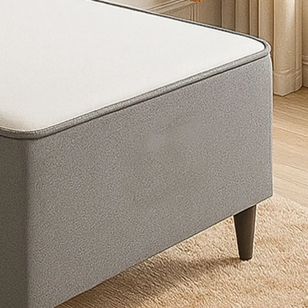 Cama Box Alto Nivel Solteiro Ortopédica 88x188x47cm