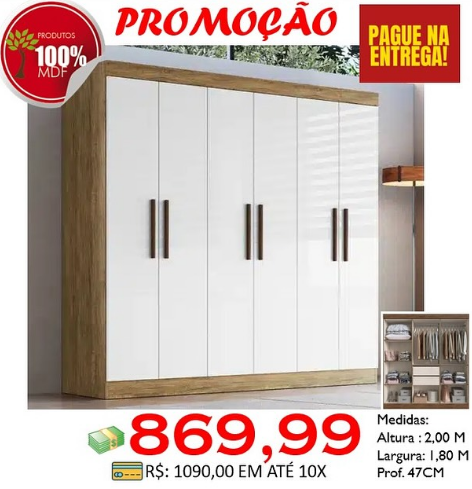 Guarda-Roupa Xangai