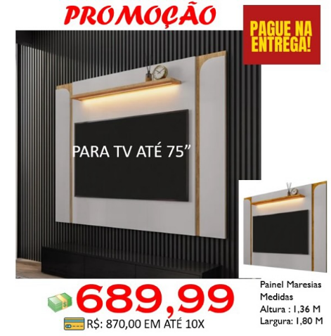 Painel Maresias – Suporte para TV até 75”