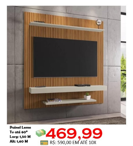 Painel Leme – Suporte para TV até 60