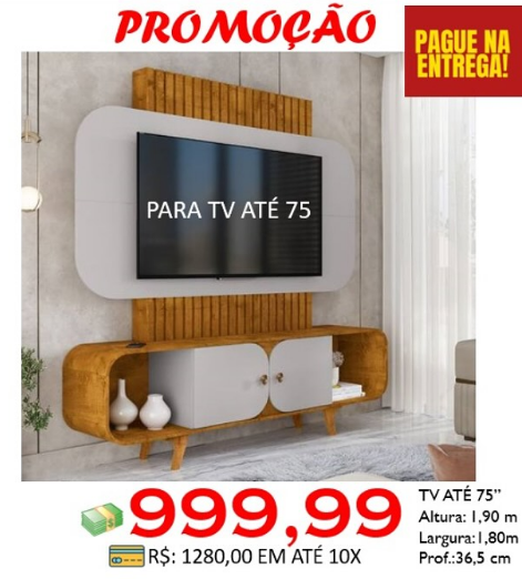 Home Embau – Suporte para TV até 75”