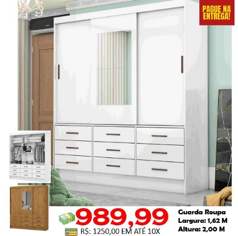 Guarda-Roupa Sevilha