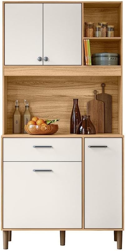 COZINHA ERVA DOCE 90CM – 4 PORTAS E 1 GAVETA – NICIOLI