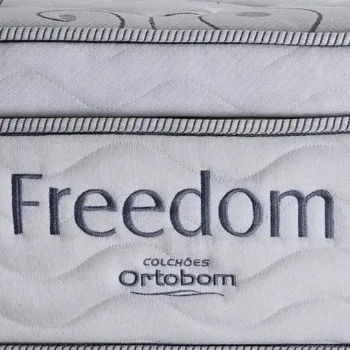 Colchão Freedom King Size de Molas Ensacadas com Pillow Top 32x198x186cm Ortobom