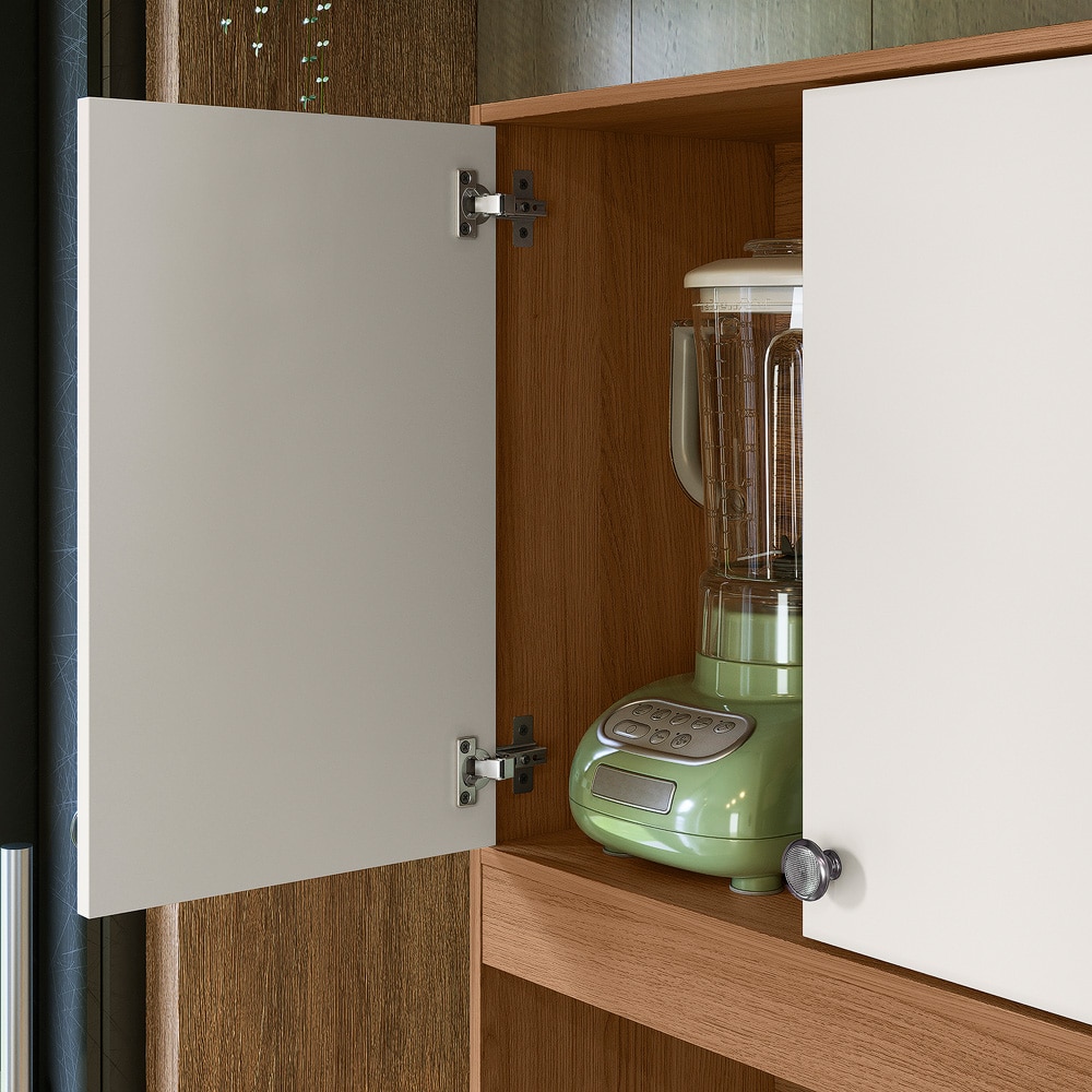 COZINHA ERVA DOCE 90CM – 4 PORTAS E 1 GAVETA – NICIOLI