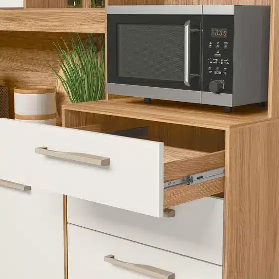 COZINHA SALSA 1.80 – 6 PORTAS E 2 GAVETAS – NICIOLI