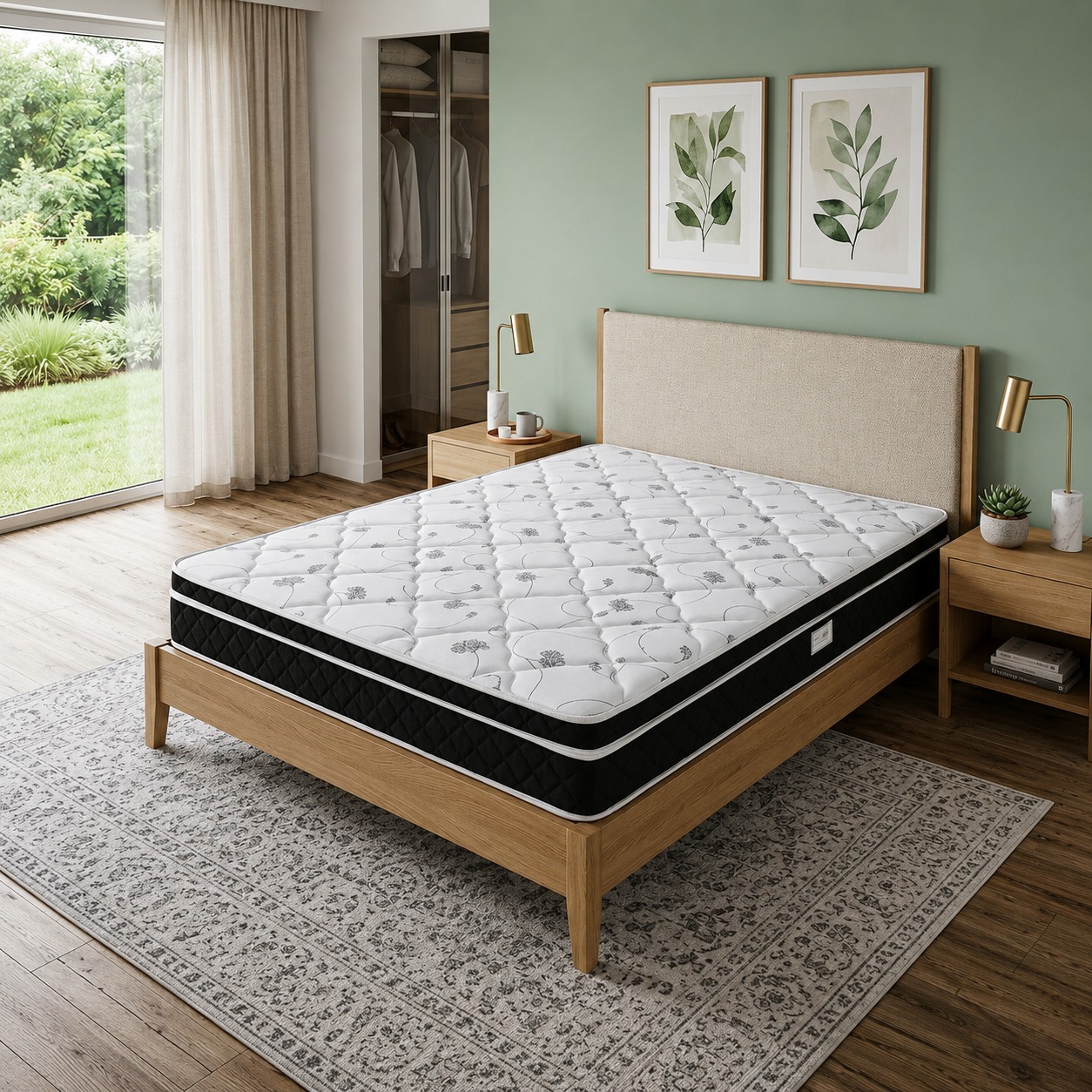 Colchão Bio Classic Casal com Molas Ensacadas 28x188x138 Bio Flex