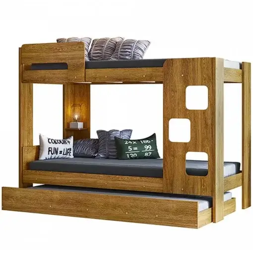 Treliche Vegas para Colchão 188×88 com Prateleira Tigus